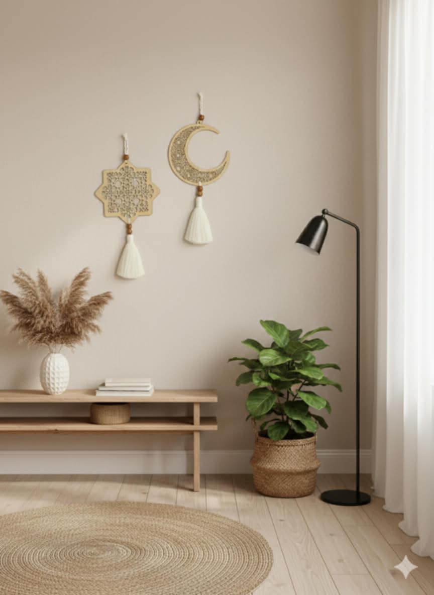Ramadan Hanging Decor Set – Festive Wall Decoration