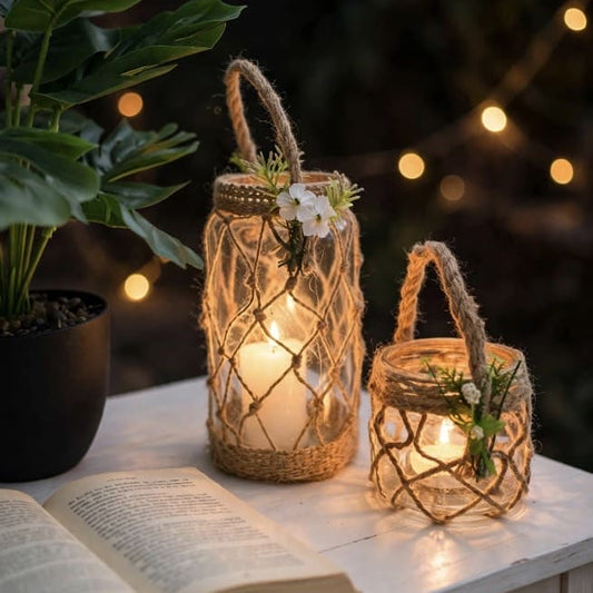 Candle Jars - Set of 2