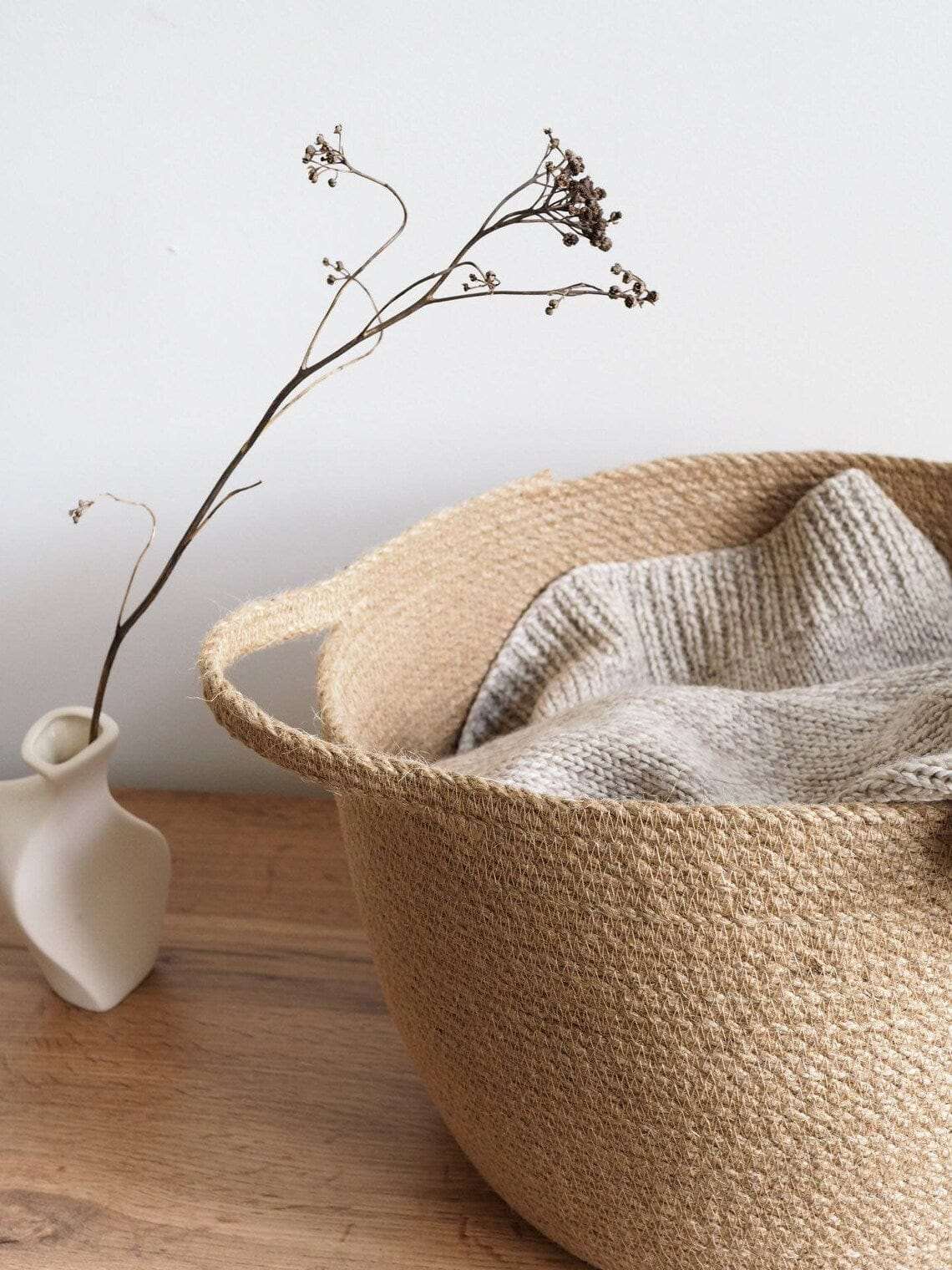 Jute Storage Basket