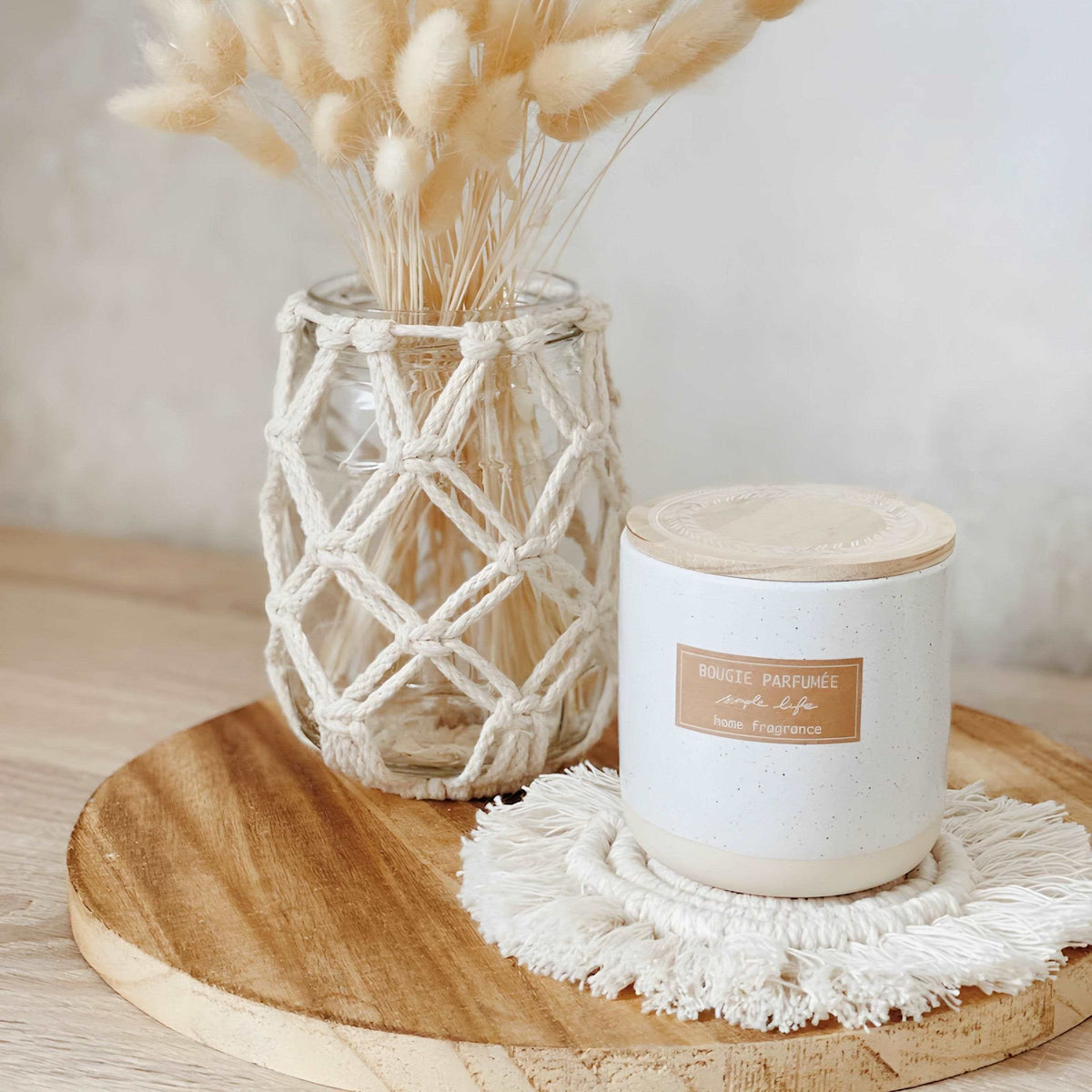 Macramé Jar II