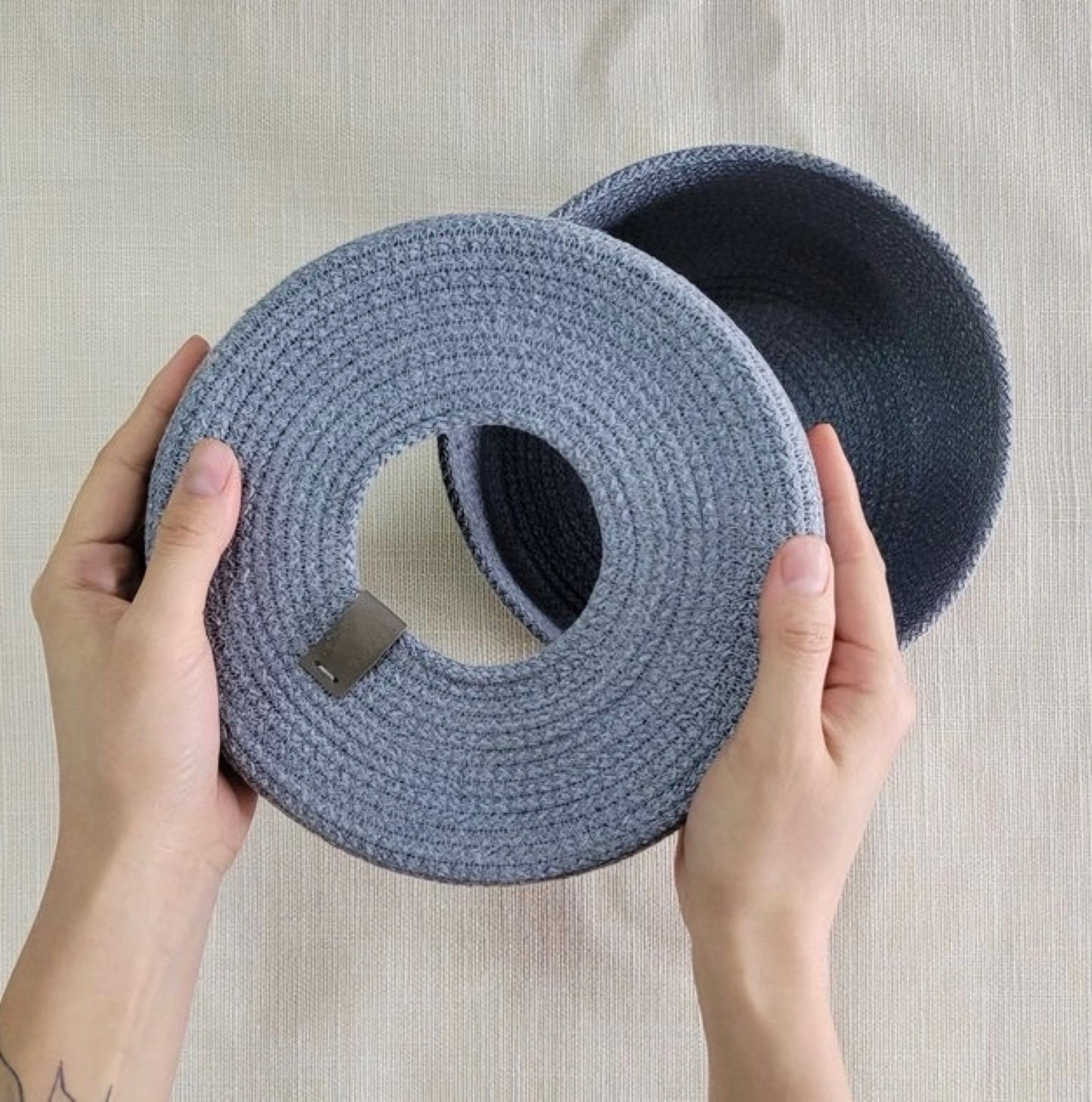 Round Handmade Tissue Box