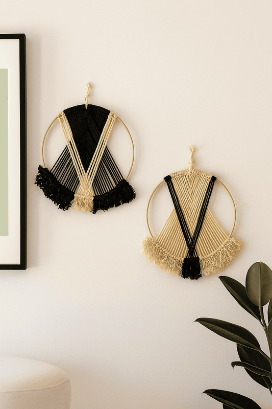 Noire Wall Hanging - Set of 2