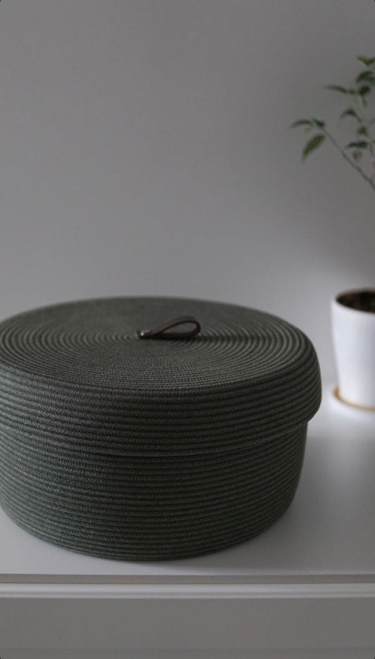 Luxe Basket with Lid