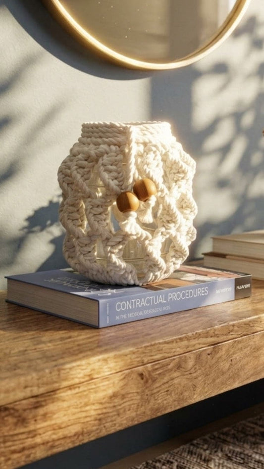 Macrame Jar