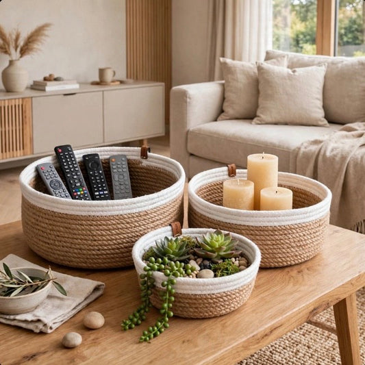 Rope Decor Basket