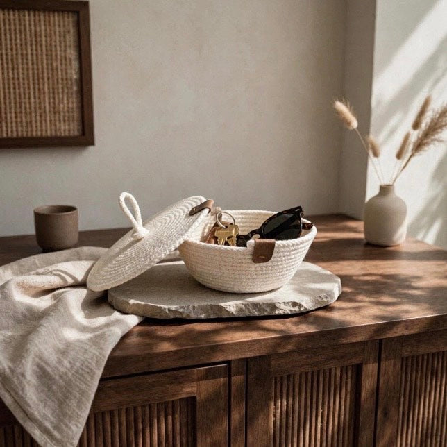 Minimal storage basket