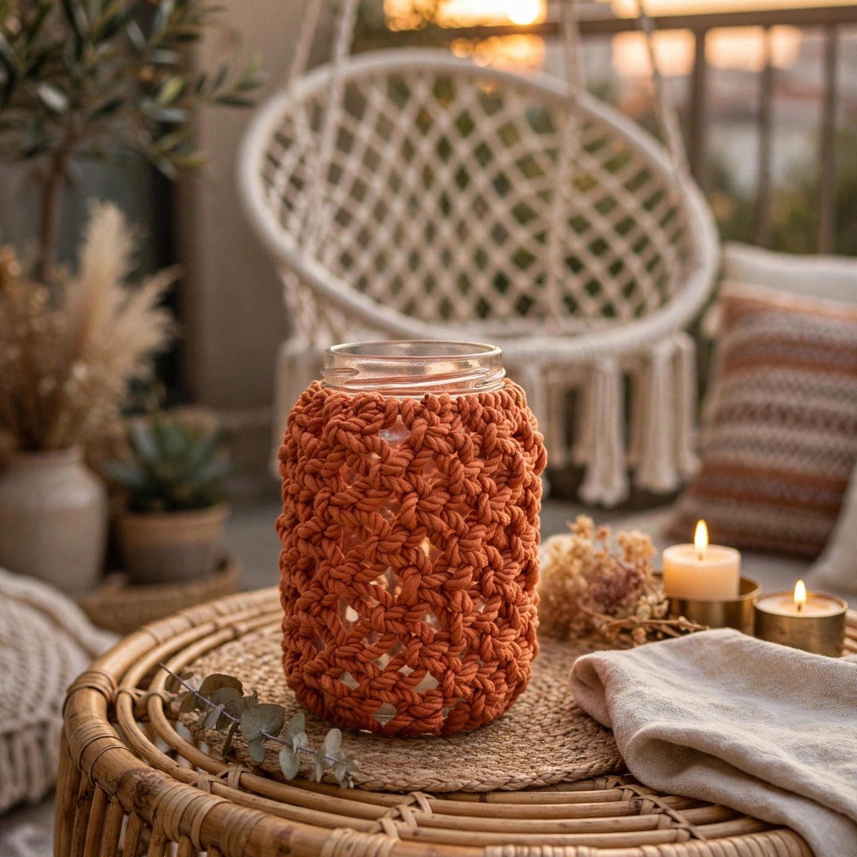 Orange Jar