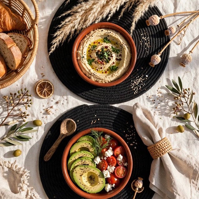 Black Placemats