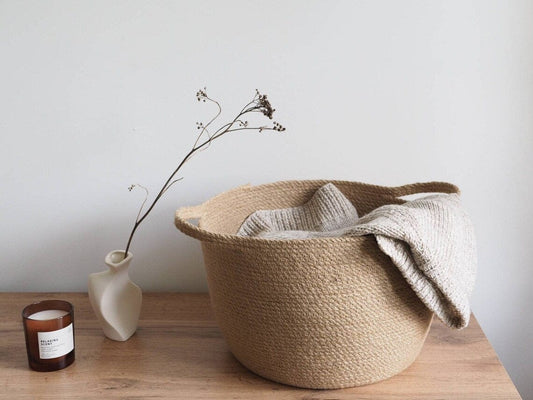 Jute Storage Basket