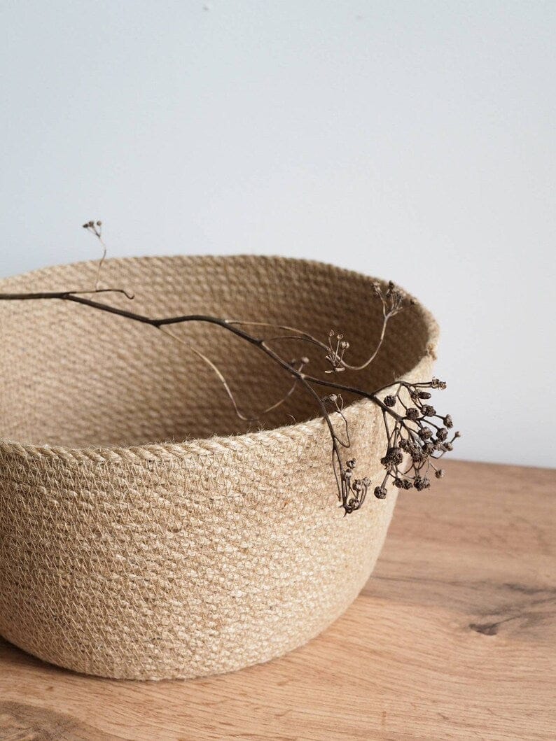 Classic Jute Basket