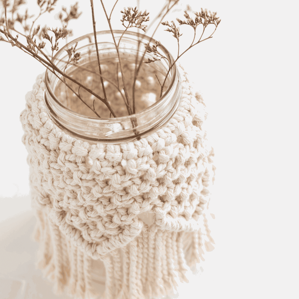 Macramé Jar I
