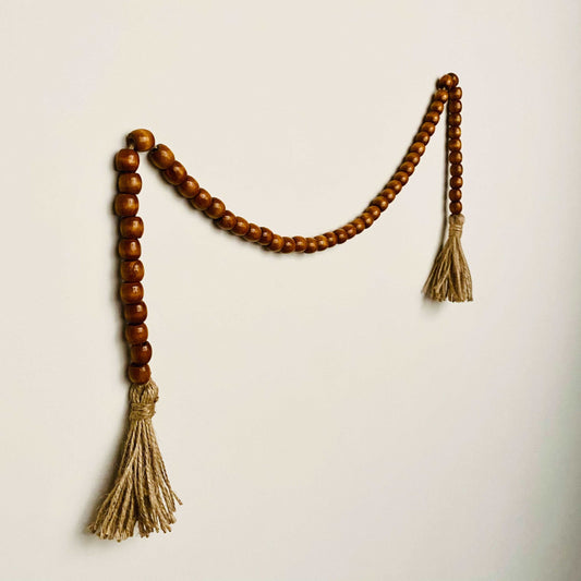 Tassel & Bead Wall Hanging