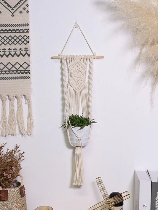 Macramé Plant Hanger (Without Pot)