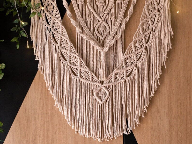 Large Boho Macrame