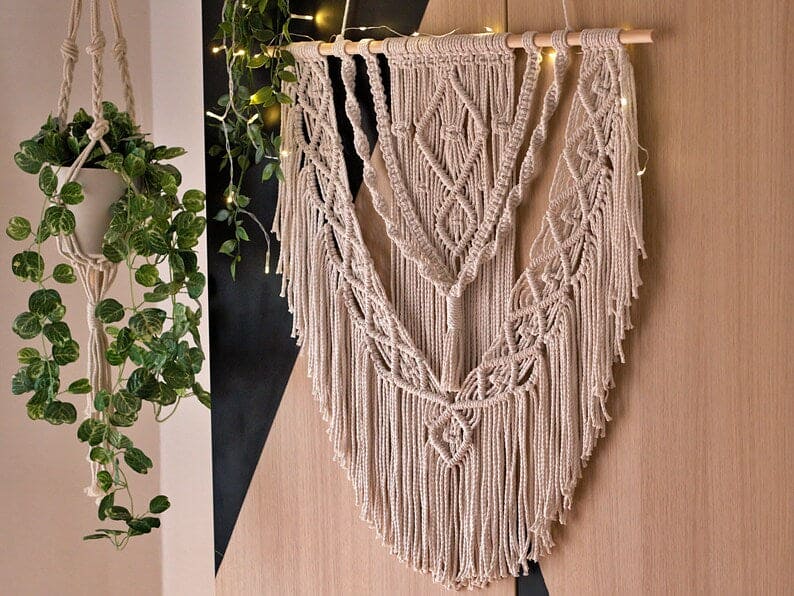 Large Boho Macrame