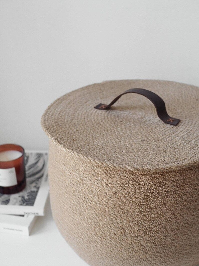Storage Jute Basket