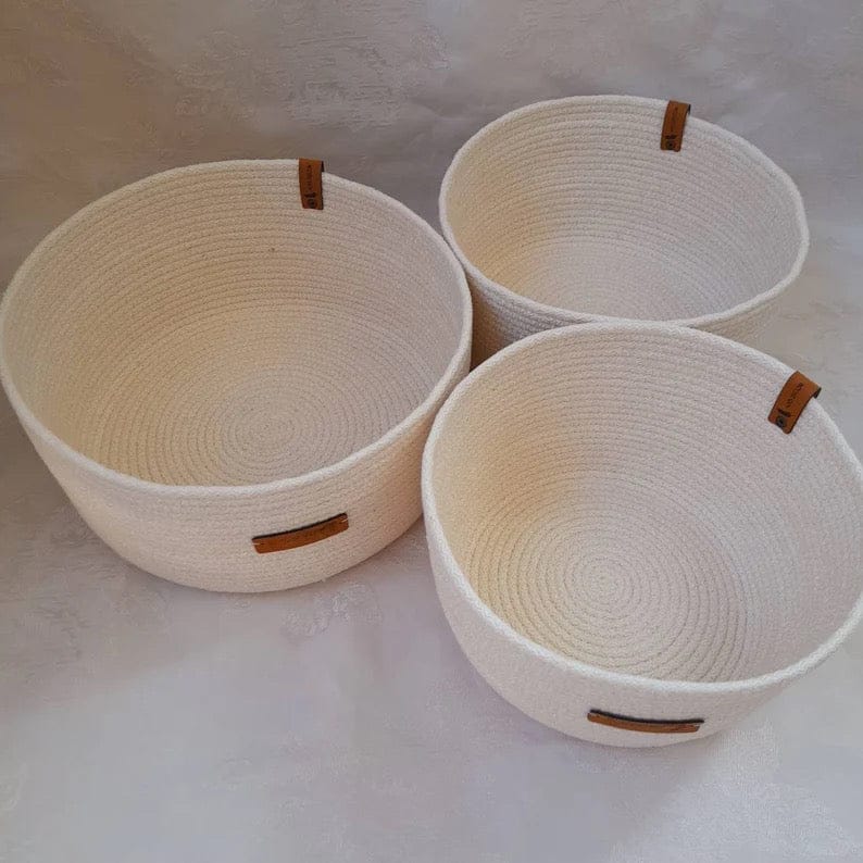 Ivory Basket (Single Basket)