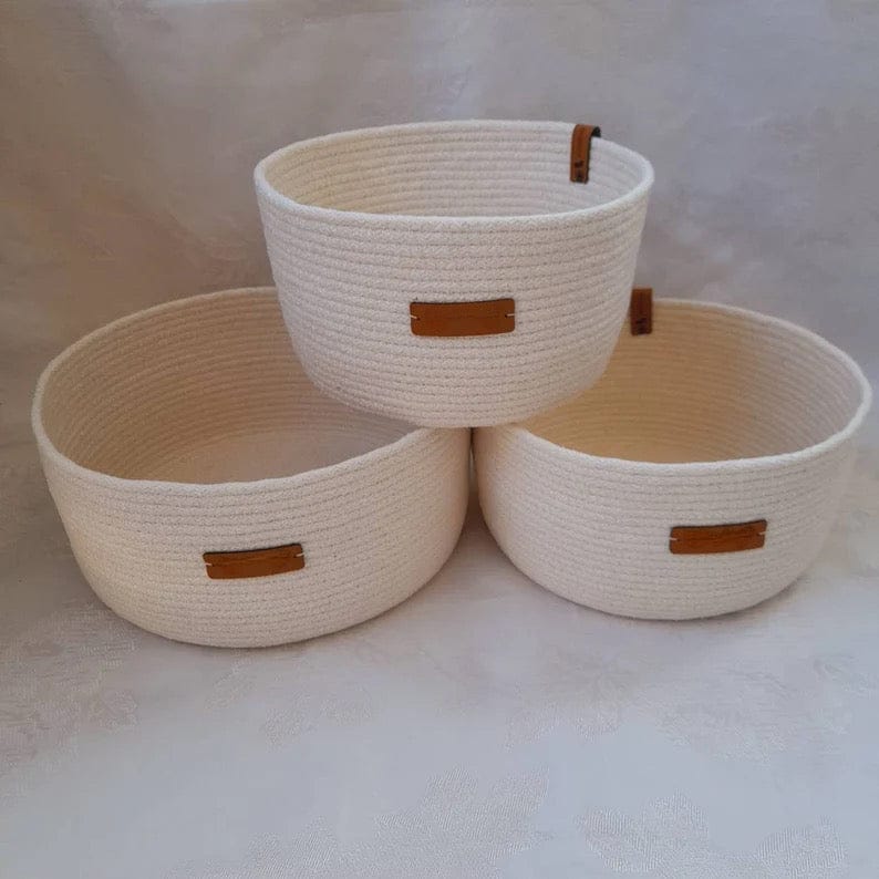 Ivory Basket (Single Basket)