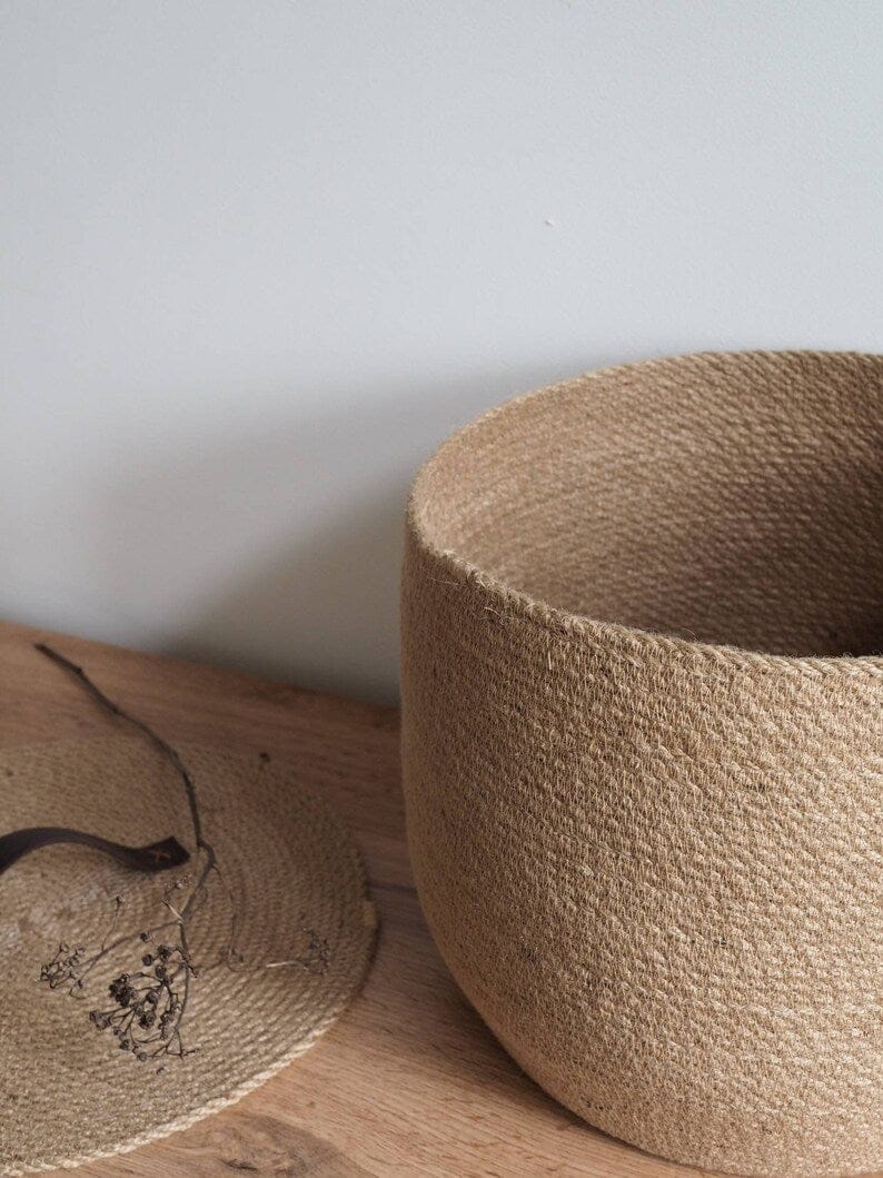 Storage Jute Basket