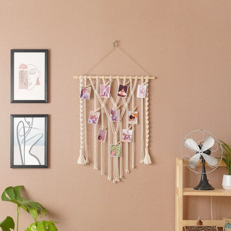 Photo Hanger Macrame